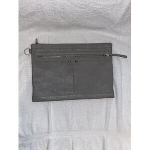 Balenciaga Leather Creased Clutch